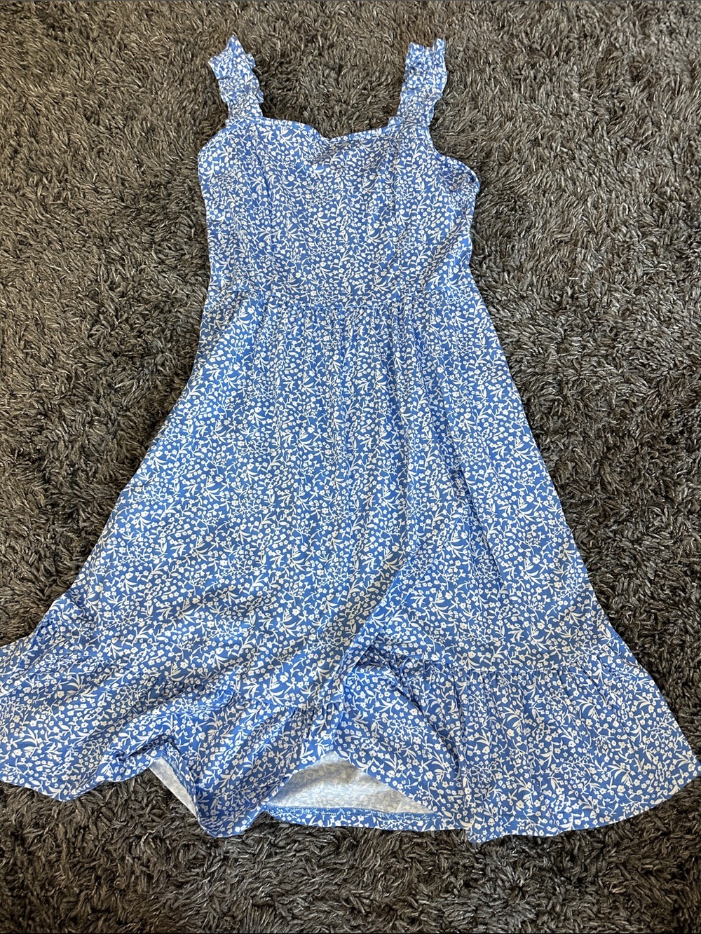Blue Floral Sundress
